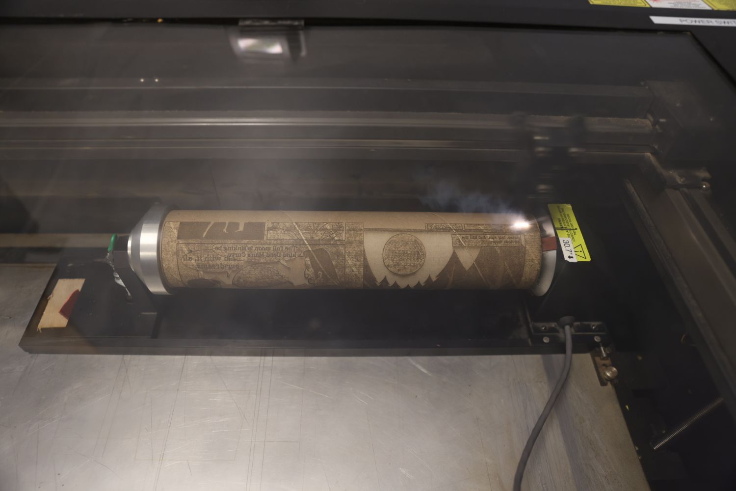 Big Lasers: Rotary Engraving Techniques image