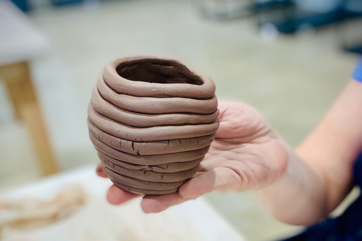 Ceramics: Make a Decorative Coil Pot image