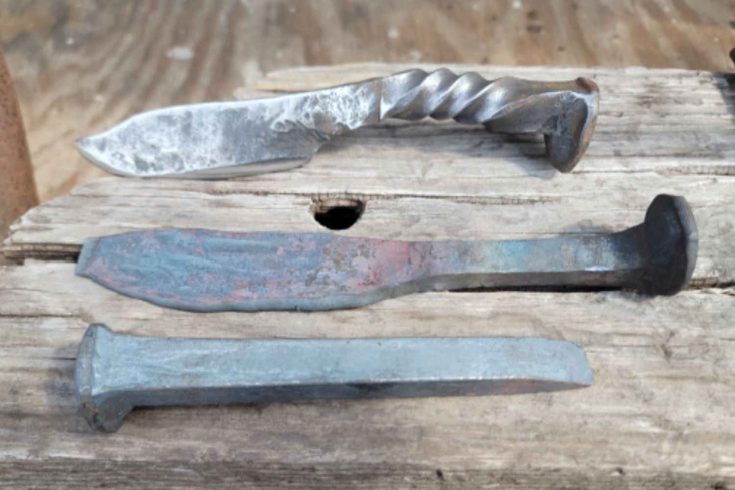Forging: Make a Railroad Spike Knife image